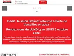 Sites similar to batimat.com