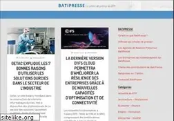 Sites similar to batipresse.com