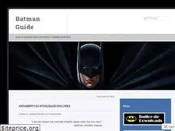 Sites similar to batmanguide.wordpress.com