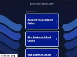 Sites similar to batmanhaberi.com