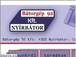 Sites similar to batorgep.hu