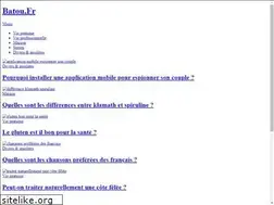 Sites similar to batou.fr