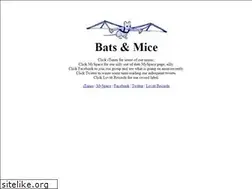 Sites similar to batsandmice.com