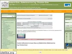 Sites similar to batterie-ecke.de