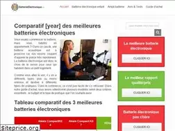 Sites similar to batterieelectronique.net