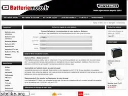 Sites similar to batteriemoto.fr