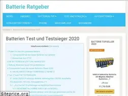 Sites similar to batterien-testsieger.de
