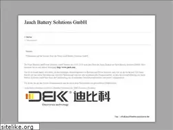 Sites similar to batteriesandpowersolutions.de