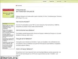 Sites similar to batterietest-online.com
