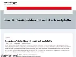 Sites similar to batteriexperten.org