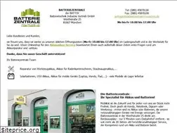 Sites similar to batteriezentrale-muenchen.de