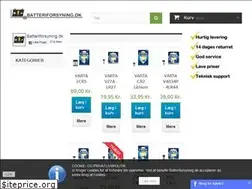 Sites similar to batteriforsyning.dk