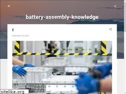 Sites similar to battery-assembly-knowledges.blogspot.com
