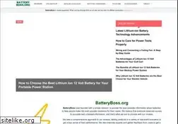 Sites similar to batteryboss.org