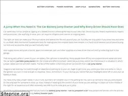 Sites similar to batterycarjump.com