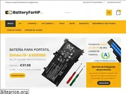 Sites similar to batteryforhp.es