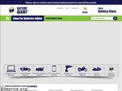 Sites similar to batterygiant.com