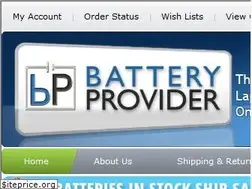 Sites similar to batteryprovider.com