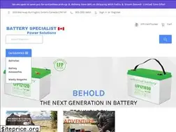 Sites similar to batteryspecialist.ca