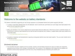 Sites similar to batterystandards.info