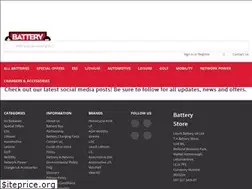 Sites similar to batterystore.co.uk