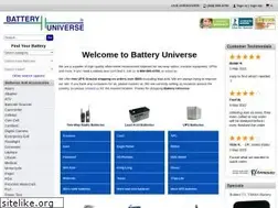 Sites similar to batteryuniverse.com