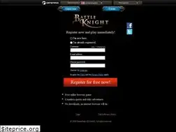 Sites similar to battle-knight.com