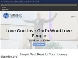 Sites similar to battlefieldbaptist.org