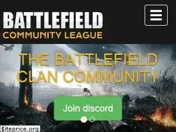 Sites similar to battlefieldcommunityleague.com