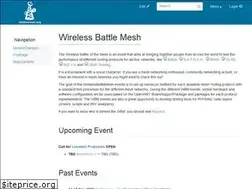 Sites similar to battlemesh.org