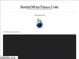 Sites similar to battleofourtimes.com