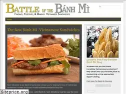 Sites similar to battleofthebanhmi.com