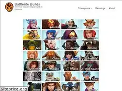 Sites similar to battleritebuilds.com