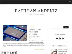 Sites similar to batuakdeniz.com