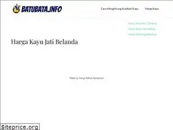 Sites similar to batubata.info