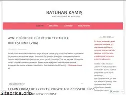 Sites similar to batuhankamis.wordpress.com