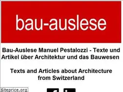 Sites similar to bau-auslese.ch