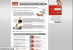 Sites similar to bau-ausschreibung.com
