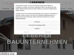 Sites similar to bau-leberer.de