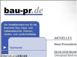 Sites similar to bau-pr.de