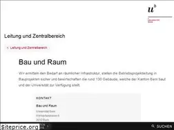 Sites similar to bau.unibe.ch