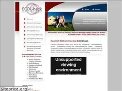 Sites similar to baubiologie-ecocheck.de