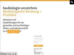 Sites similar to baubiologie-verzeichnis.de