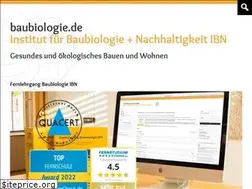 Sites similar to baubiologie.de
