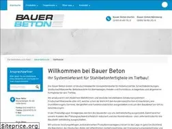 Sites similar to bauerbeton.de