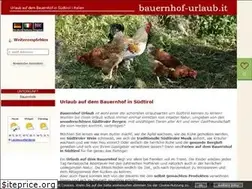 Sites similar to bauernhof-urlaub.it