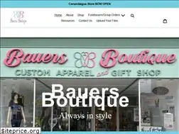 Sites similar to bauersboutique.com