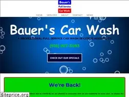 Sites similar to bauerscarwash.com