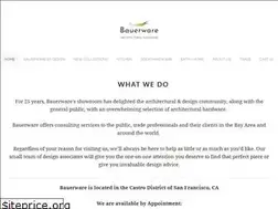 Sites similar to bauerware.com