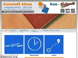Sites similar to baufachmarkt-blum.de